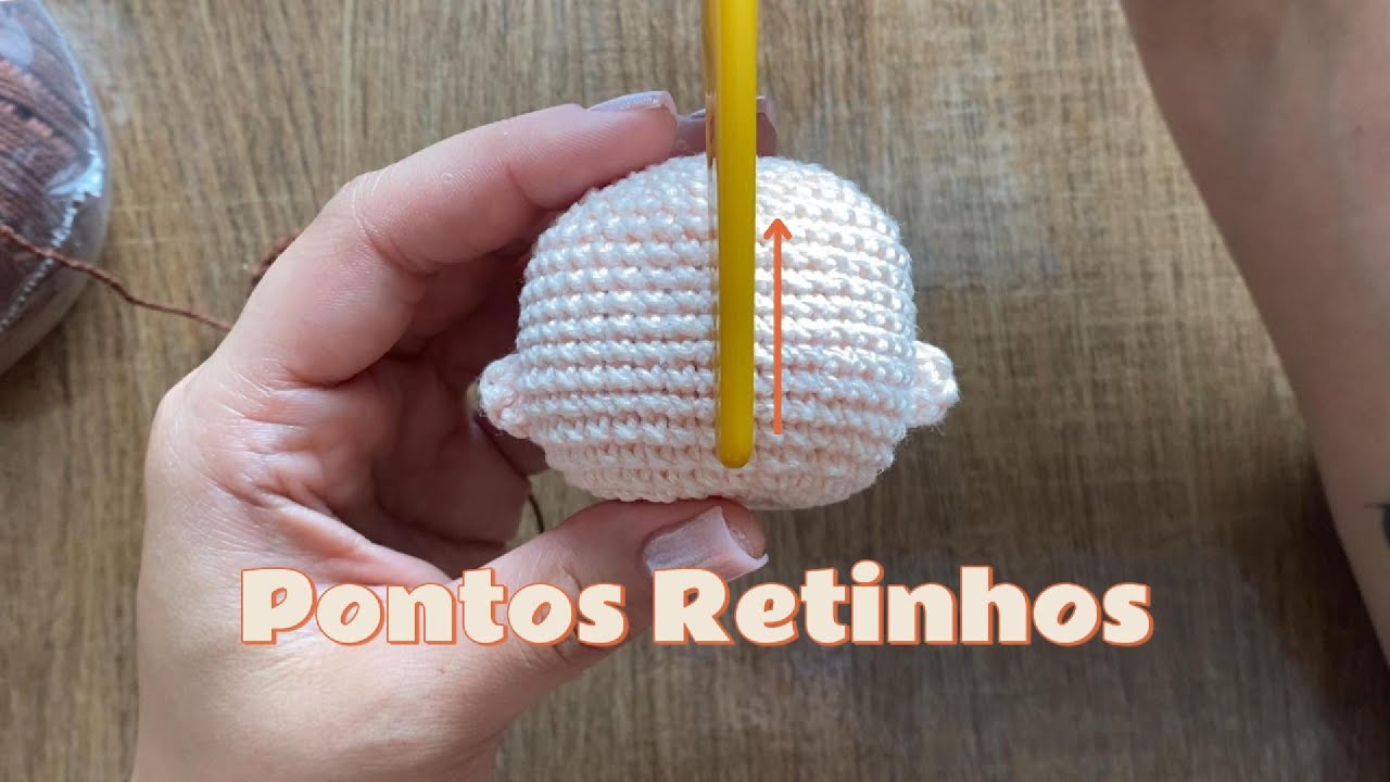Aprenda a Deixar os Pontos Retinhos no Amigurumi | Peças Tortas Nunca Mais
