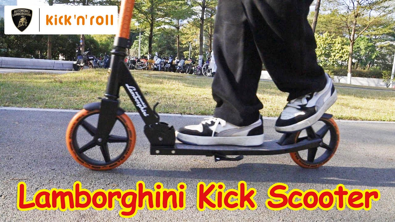Lamborghini Kick Scooter for Kids, Teens and Adults