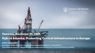 Hybrid Attacks: Protecting Critical Infrastructure in Europe