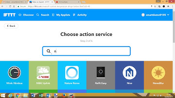 Creating a Smart Home IFTTT recipe