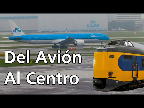 Video: Cómo llegar desde el aeropuerto de Ámsterdam al centro de la ciudad