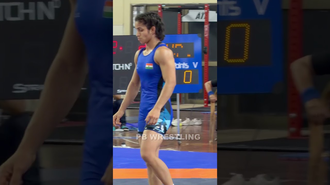 Chanchal Wrestler from UP at Senior Asia Championship trials 2026  #wrestling #wrestlers