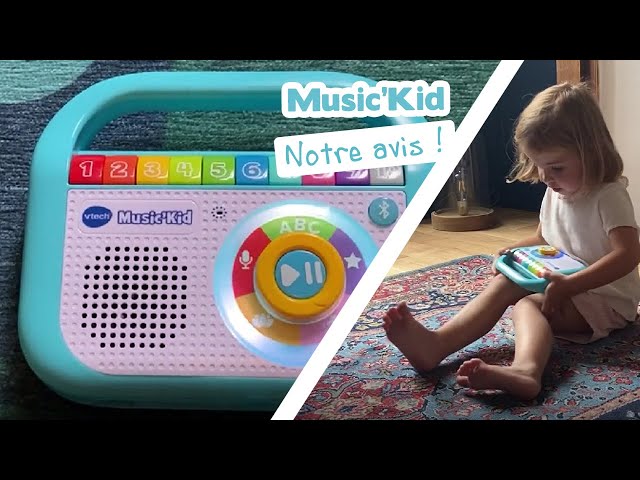 Test du Music'Kid, le baladeur musical des tout-petits avec Bluetooth, 2 -  6 ans