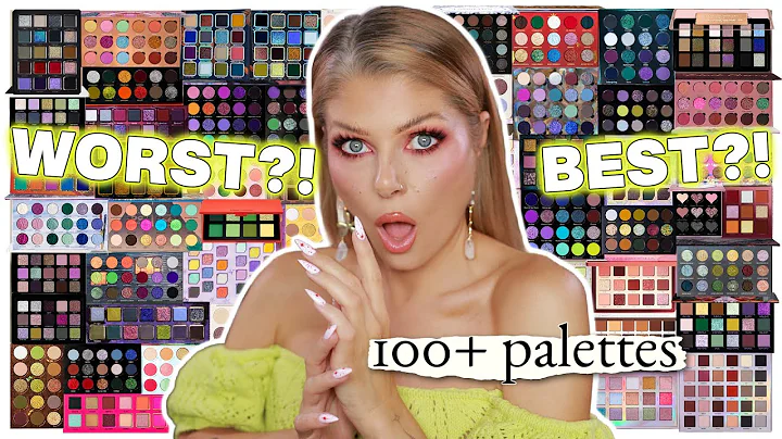 Ranking All The 100+ Palettes I Tried In 2025 👀 FROM WORST TO BEST