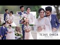 Kerala best christian wedding highlights 2024  tejus  daria  camrin films