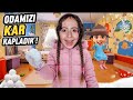 PELİNSU ESMA'NIN ODASINA KAR KAPLADI !!ESMA ŞOOKK OLDU ÇILDIRDI !
