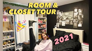 ROOM TOUR &amp; CLOSET TOUR 2021