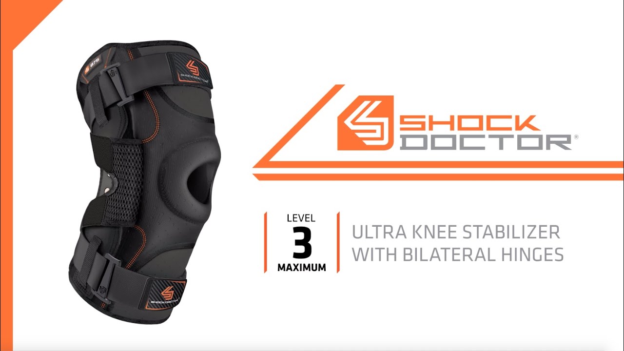 Shock Doctor Knee Brace Size Chart