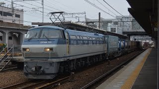 EF66 111号機(2082レ) 枇杷島駅通過