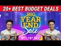 20+ Best Budget Deals on Flipkart Bug Year End Sale 2023 #datadock #flipkartbigyearendsale
