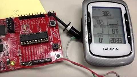 MSP430 launchpad and ANT to edge500