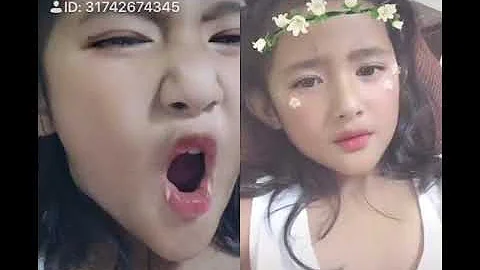 Funny Kids Tiktok ( ANGEL vs DEVIL ) Kara Monika Louis