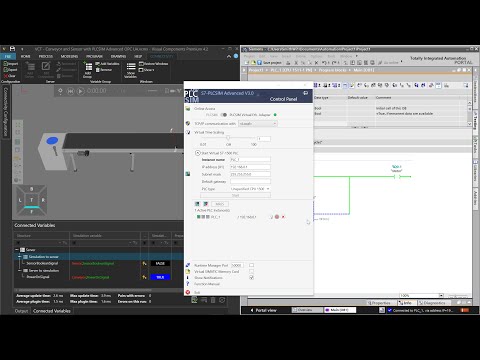 Connect PLCSIM Advanced using OPC UA