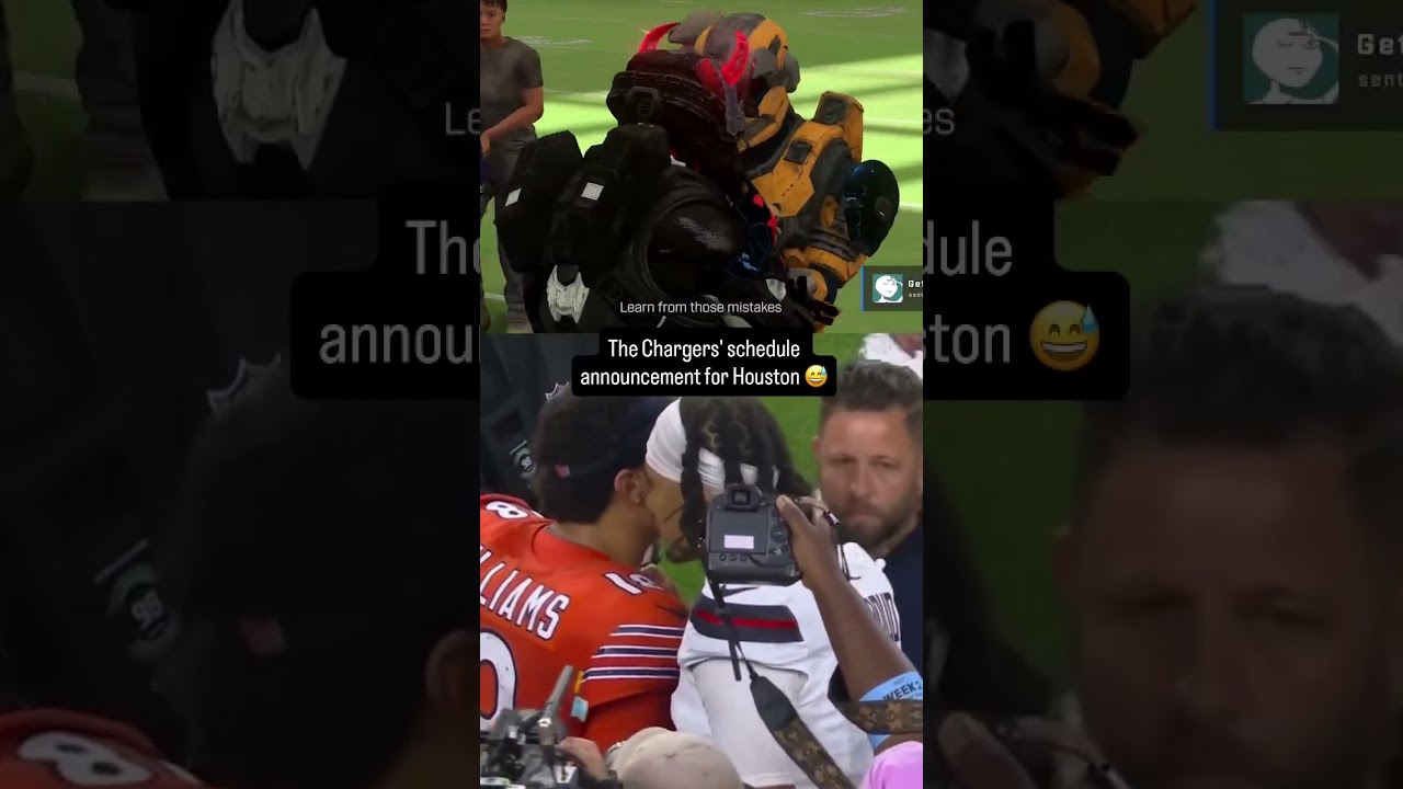 This moment but make it Halo š„ (via @chargers/IG, šŗ NBC)