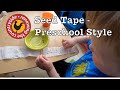 Seed Tape  Preschool Style