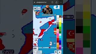 İstanbul gelişmekte ancak Gelibolu…  Link: pixelplanet.fun #pixelplanet #türkiye