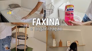 DIA DE FAXINA E ORGANIZAÇÃO ✨️ + BATE PAPO