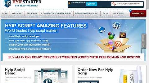 open your own hyip website