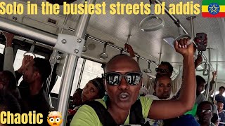 The shocking nightmare of public transportation in Addis ababa ethiopia 🇪🇹@FetiVlogs2 screenshot 1