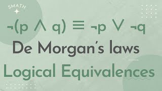 المنطق Logical Equivalences