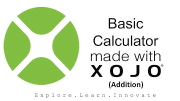 Xojo Application: Basic Calculator (Addition)