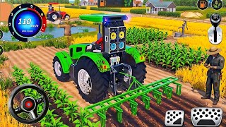 Modern Tractor Farming Driving Simulator 3D: Indian Tractor Games 2026 (Android Gameplay) screenshot 2