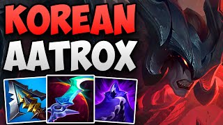 THIS KOREAN CHALLENGER AATROX IS INCREDIBLE! | CHALLENGER AATROX TOP GAMEPLAY | Patch 13.24 S13