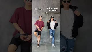 Outfit Gaji 20 Jt Vs Gaji Di Bawah Umr