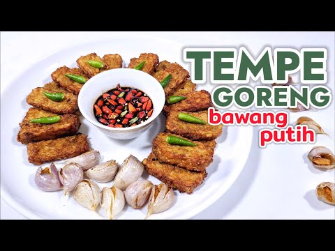 Resep Tempe Goreng Bawang Putih