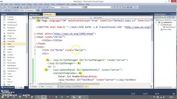 ASP.NET - Ajax Control