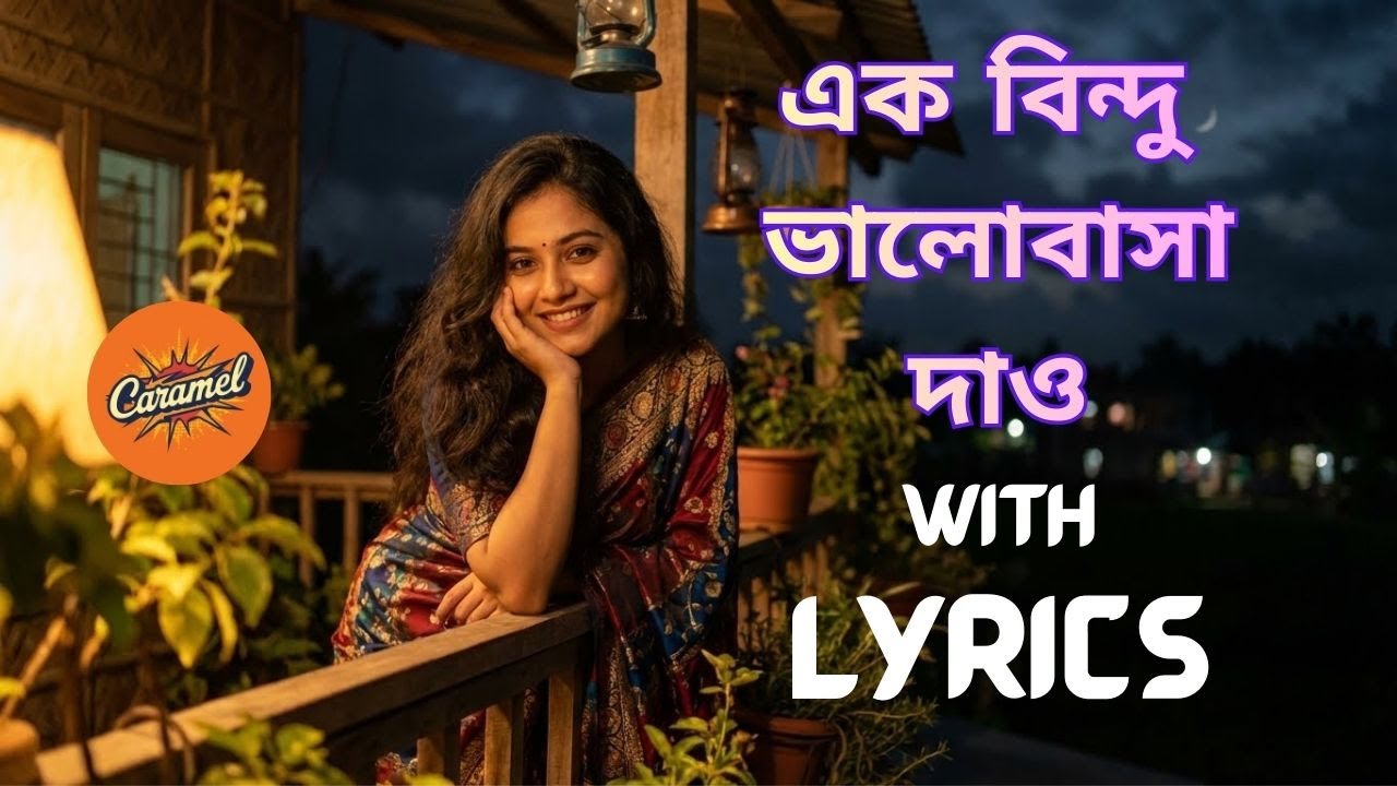 Ek Bindu Bhalobasha Dao | With Lyrics | এক বিন্দু ভালবাসা দাও |