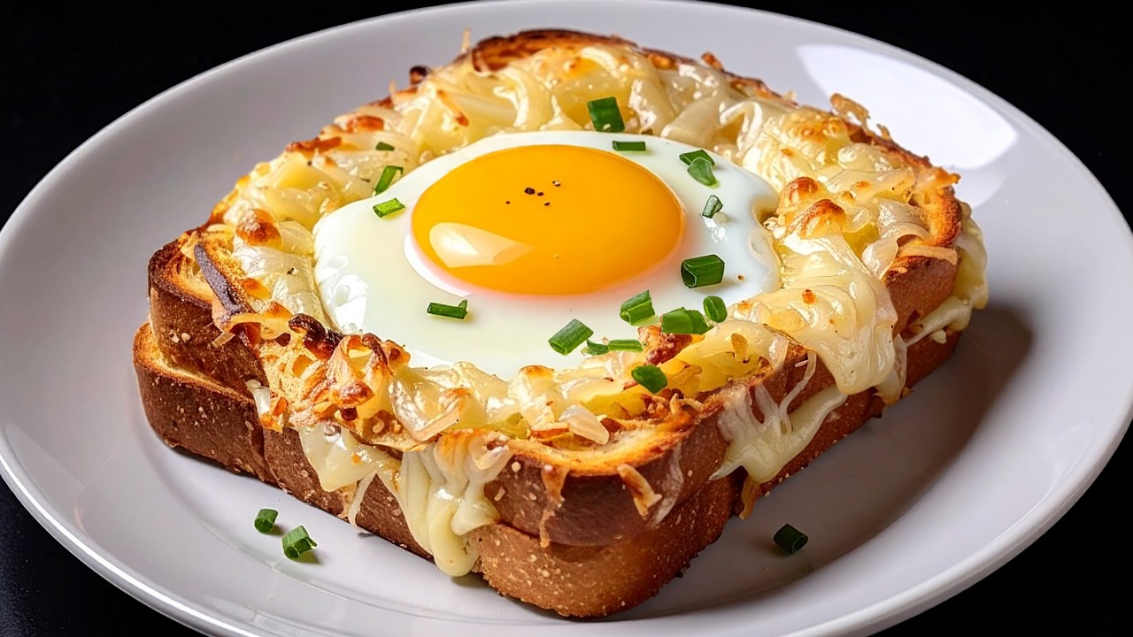 Завтрак олимпийского чемпиона! Вы никогда раньше не пробовали таких вкусных бутербродов с яйцом!