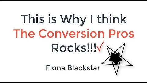 Why I think "The Conversion Pros" Rocks!!!  Auto-responder and mailing system incl. Save$ Make$ Wow!