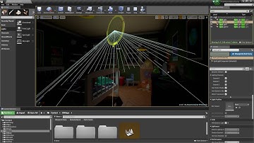 Testing VXGI (Nvidia) for UE4 in The Hum:Abductions Scene