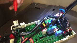 Troubleshooting a Samsung Electric Dryer NoHeat Problem from the Control Board