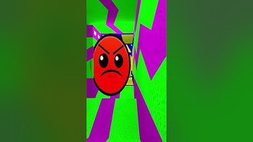 Geometry Dash and Lobotomy Dash Emojis Chase Me in Parallax Pt.3