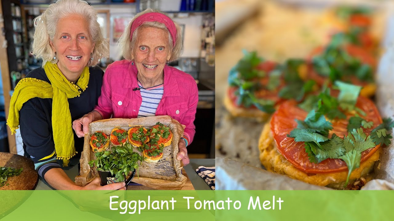 Plant-Based Eggplant Tomato Melt