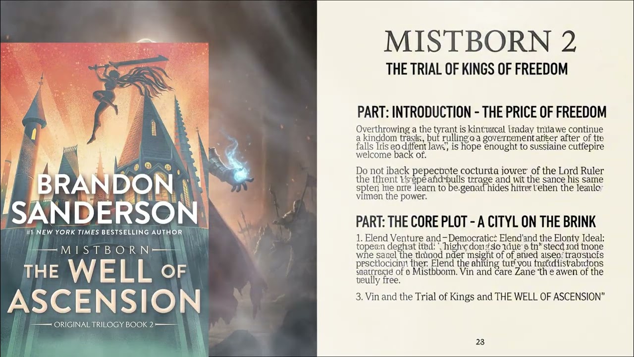 REVIEW MISTBORN 2 – THE TRIAL OF KINGS AND THE WELL OF ASCENSION – BRANDON SANDERSON