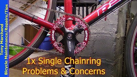 1x (Single Chain Ring) Bicycle Drivetrains: View this before conversion or buying