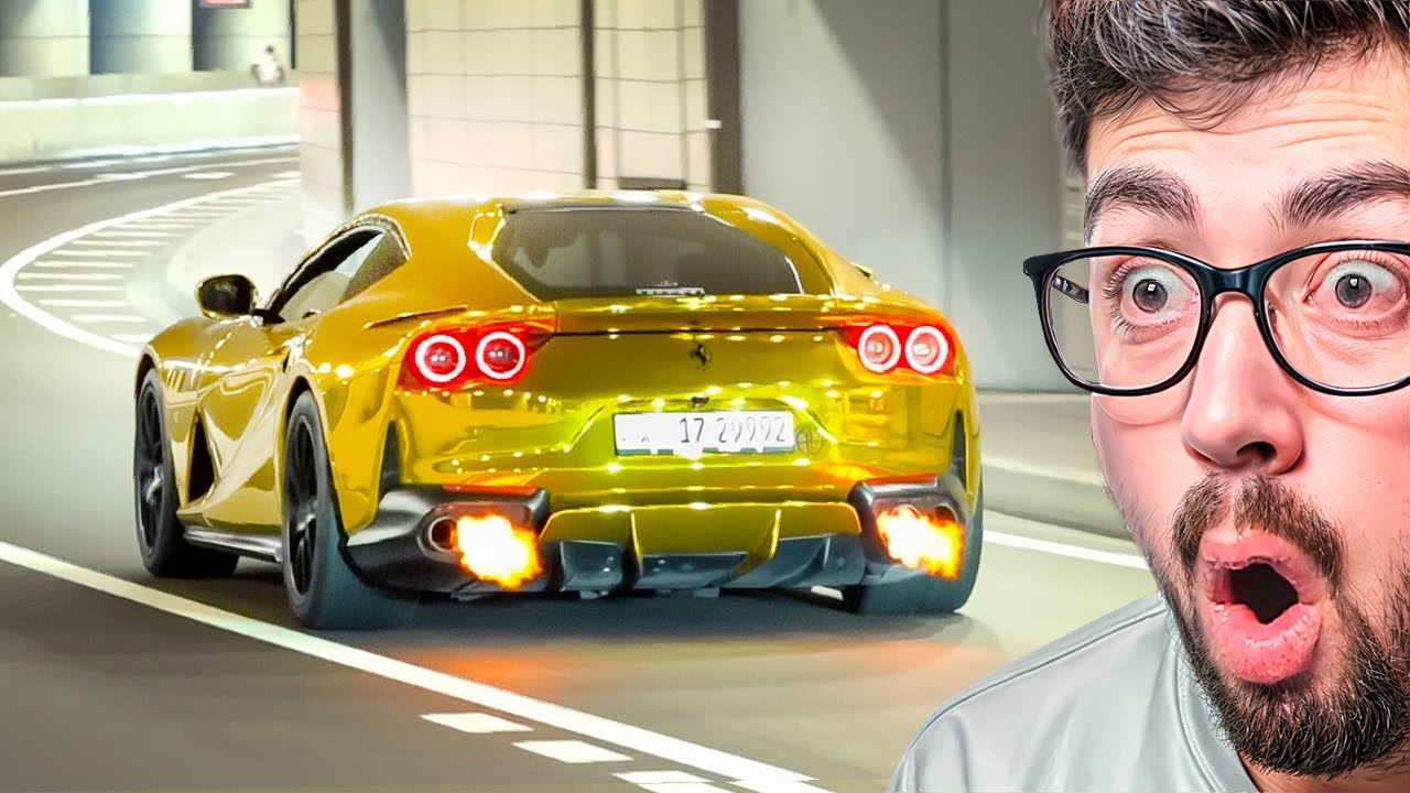 SUPERCARS haciendo ACELERONES EXTREMOS en MÓNACO 🔥