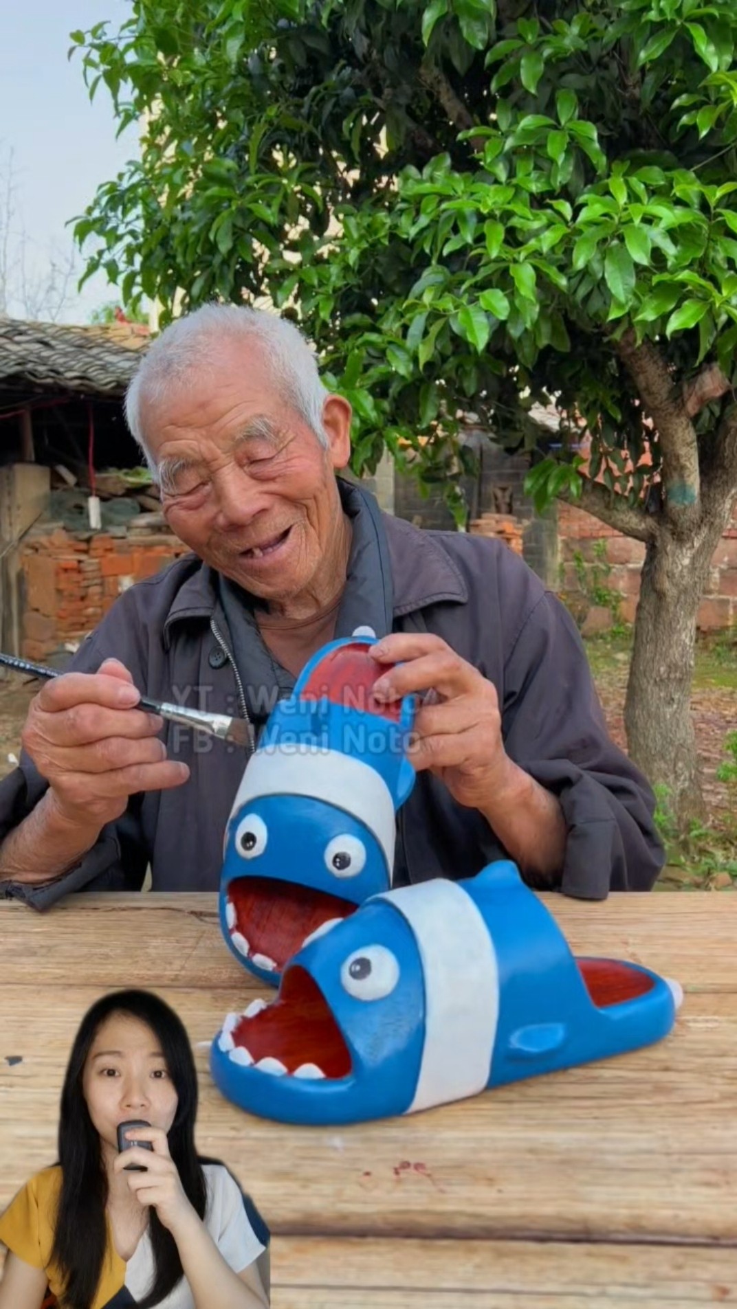 KAKEK SEDIH, BIKIN SANDAL IKAN NEMO BUAT NENEK ‼️ #shorts #funny #dubbing