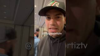 El Zurdo RAMIREZ habla de predicción de su compañero boxeador, Ryan García, del puente! #goldenboy