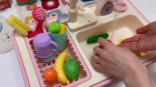 [Sub][Toy ASMR] ☕️Part-time Job at Cafe Role-play ASMR🍓🍌| Cafe Toy ASMR | Plastic Cafe Toy ASMR