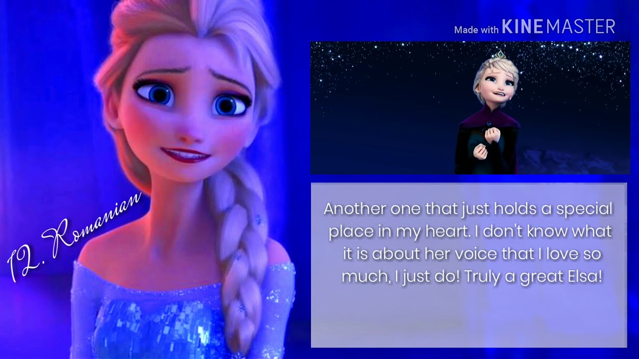 || My Top 20 Elsa Voices ||