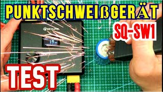 SQ-SW1 Punktschweißgerät Spot Welder bis 0,3mm 18650, 32700, li-ion, lifepo4 Akku e-Bike Solaranlage