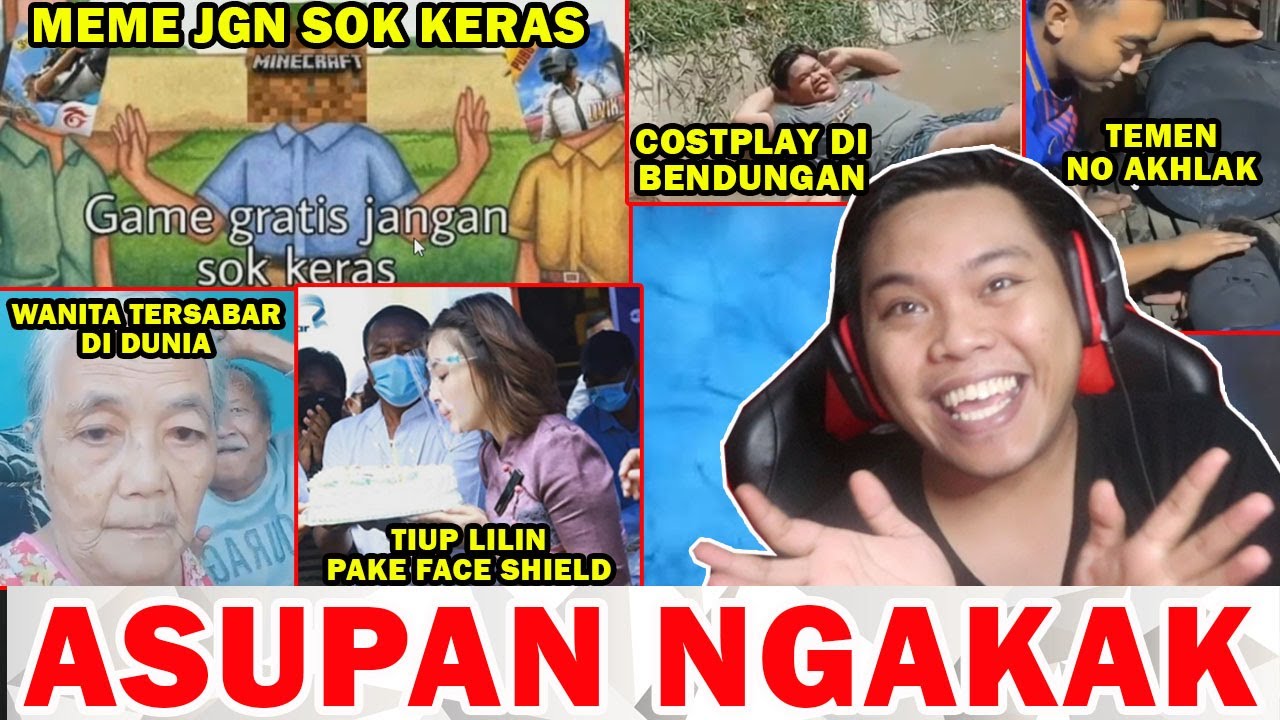 Meme Jgn Sok Ker4s Costplay Di Bendungan Wanita Tersabar Temen No Akhlak Asupan Ngakak Youtube