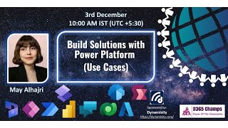 Build Solution with Power Platform (Use Cases) - By May Alhajri