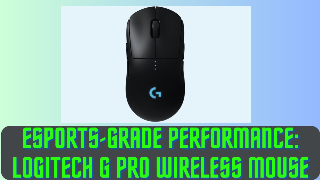 Pro Wireless Pro-Level Gaming: Logitech G Pro Wireless Mouse Unleashed - YouTube