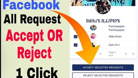Accept All Facebook Friend Request In One Click | Confirm All Friends Requests In Facebook