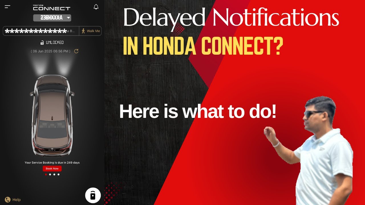 Honda Connect App Delayed Notifications? | Fix Engine Start/Stop, Remote Lock & Grip Fence Issues!